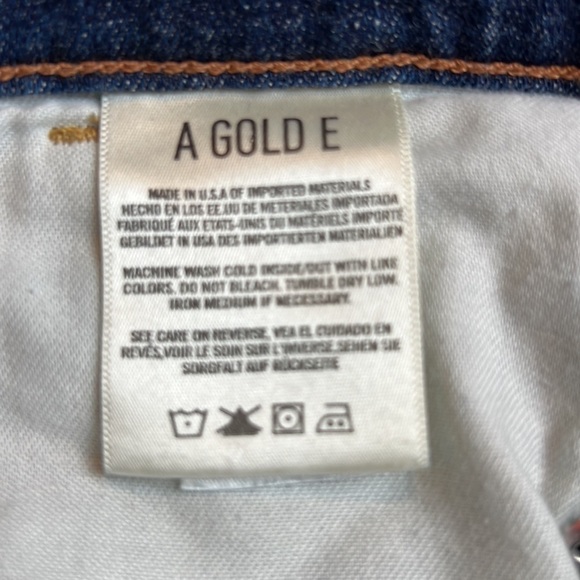 Agolde Sophie distressed High Rise Skinny Cropped Jeans Size 26 - Picture 11 of 15